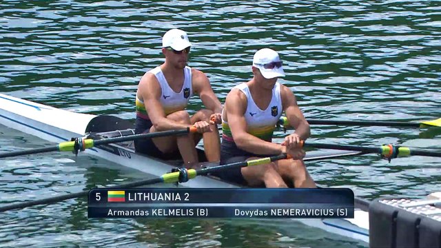 2022 World Rowing Cup III - Lucerne, Switzerland - Men's Double Sculls (M2x) A-final