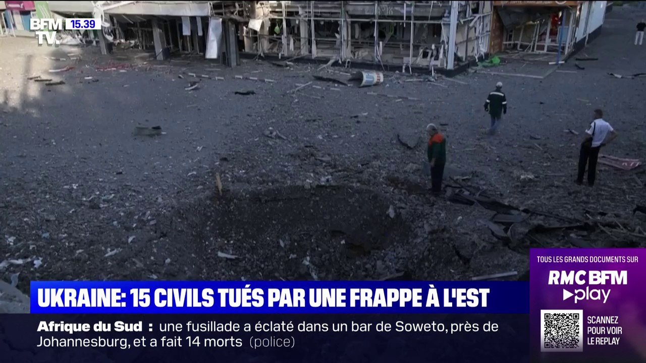 Guerre en Ukraine: 15 civils tués dans une frappe russe sur un immeuble résidentiel dans l'est