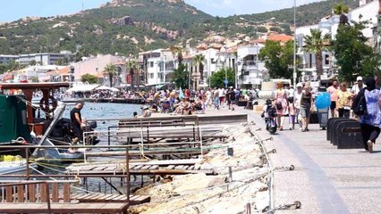 Kurban Bayramı, Foçalı turizmcinin yüzünü güldürdü