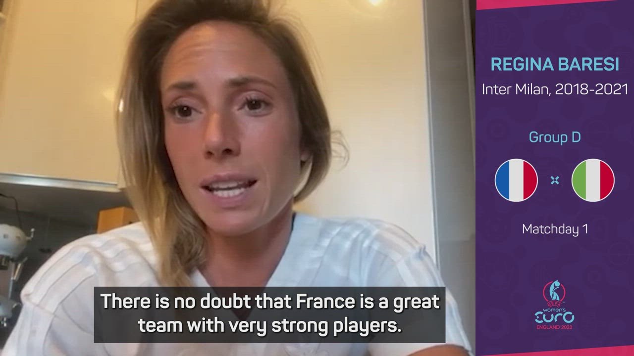 'Italy will be fearless' - Baresi on upcoming game against France