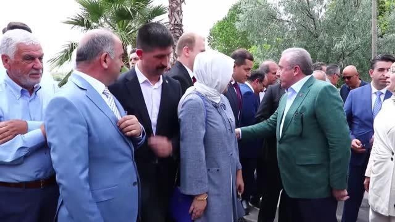 TBMM Başkanı Şentop, memleketi Tekirdağ'da bayramlaşma programına katıldı