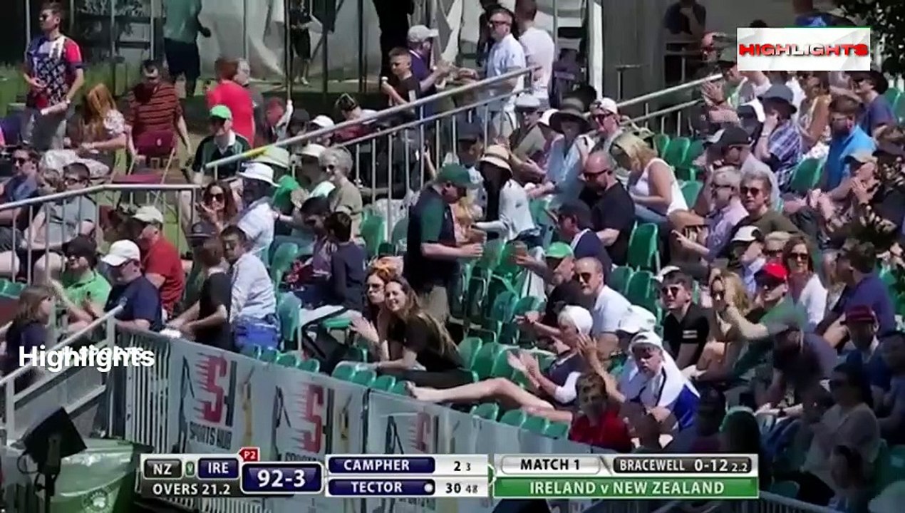 New Zealand vs Ireland 1st ODI HIGHLIGHTS | NZ vs IRE | 10th July 2022
