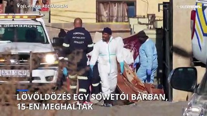 15 embert lőttek agyon egy dél-afrikai bárban