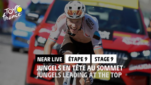 Jungels en tête au Pas de Morgins / Jungels leading at Pas de Morgins - Étape 9 / Stage 9 - #TDF2022