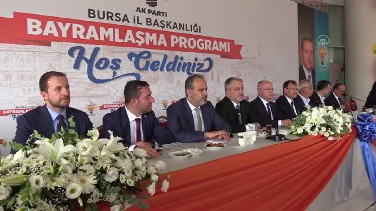 AK Parti Bursa teşkilatı bayramlaştı