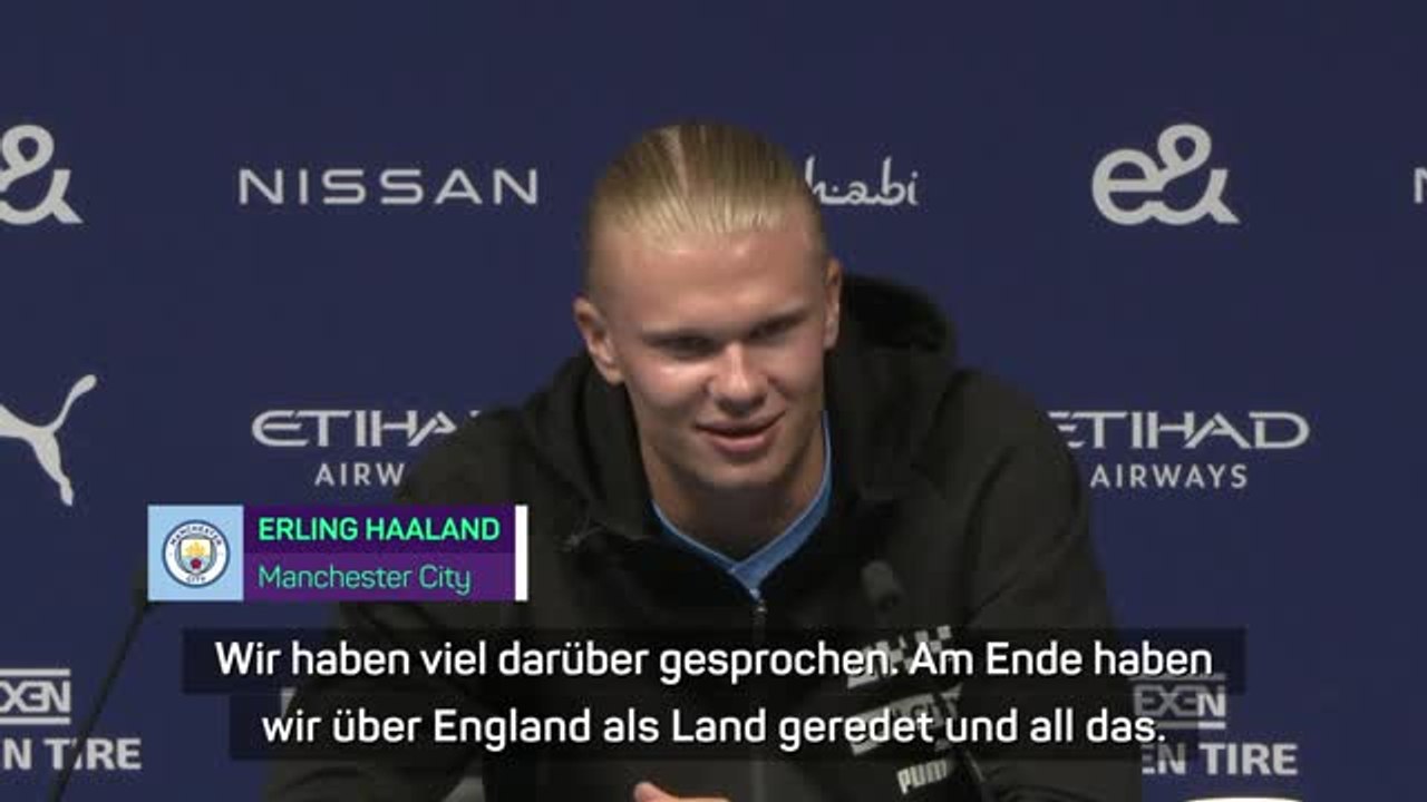 Reporter amüsiert Haaland mit Bellingham-Frage