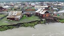 الأمطار الغزيرة تغمر قرى في شرق أقصى روسيا جراء تغير المناخ