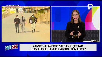 Zamir Villaverde sale de penal bajo comparecencia con restricciones