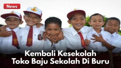 Kembali Kesekolah !! Warga Serbu Toko Baju Seragam !