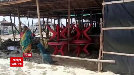Digha : পূর্ণিমার কটালের জন্য সমুদ্রে জলোচ্ছ্বাস, জল ঢুকতে শুরু করেছে পূর্ব মেদিনীপুরের গ্রামে