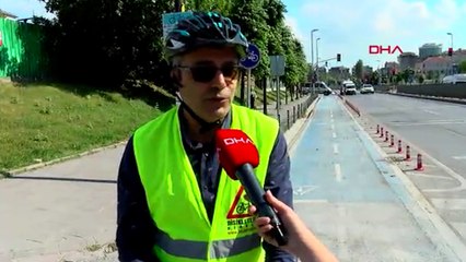 İstanbul’da bisikletliler isyanda: Yollar işgal altında