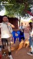 Quang Linh Vlog rủ Thùy Tiên quay chiếc clip đầu tiên up lên TikTok