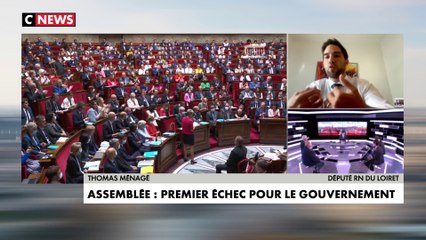Thomas Ménagé : «Hier soir, la République en marche et la majorité ont compris ce qu’était la démocratie»