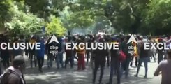 Sri Lanka Live Exclusive: Air Firing done to disperse the protesters | ABP News