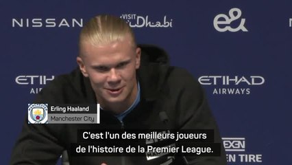 Manchester City - Haaland a plusieurs maillots de la "légende" Aguero