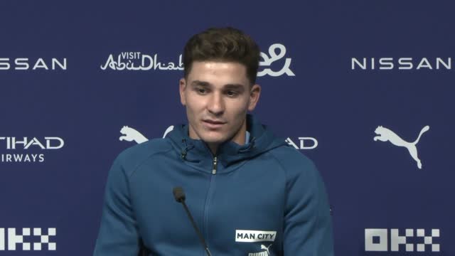 Manchester City - Julian Alvarez, le rêve européen et l'envie de tout gagner