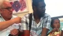 Bakan Soylu'dan metroda ırkçı saldırıya maruz kalan aileye sürpriz ziyaret: Onların öfkesi size değil bize