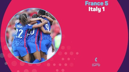 France 5-1 Italy – Fast Match Report