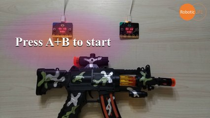 micro:bit + Toy - Gun Target