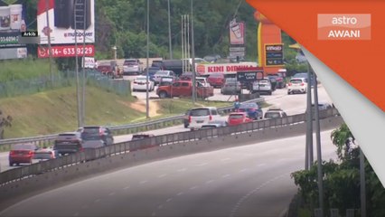 Aidiladha | Trafik terkawal, lancar setakat pagi ini