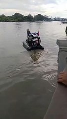 Jukung Karam, Seorang Tenggelam di Jembatan RK Ilir Banjarmasin