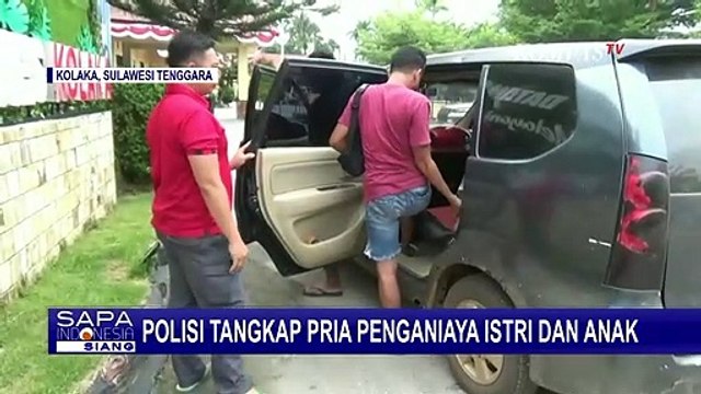 Polisi Dalami Motif Pelaku yang Tega Aniaya Istri dan Anaknya dengan Parang di Kolaka!