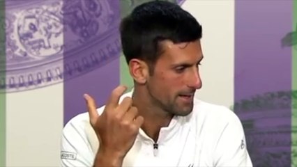 Wimbledon 2022 - Novak Djokovic : "I don't have the words to express what this trophy means to me"