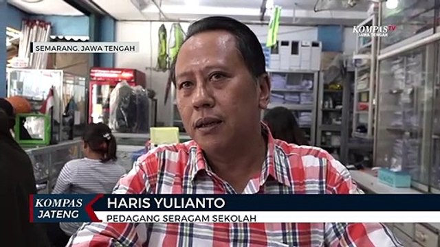Tahun Ajaran Baru, Penjualan Seragam Sekolah Laris Manis