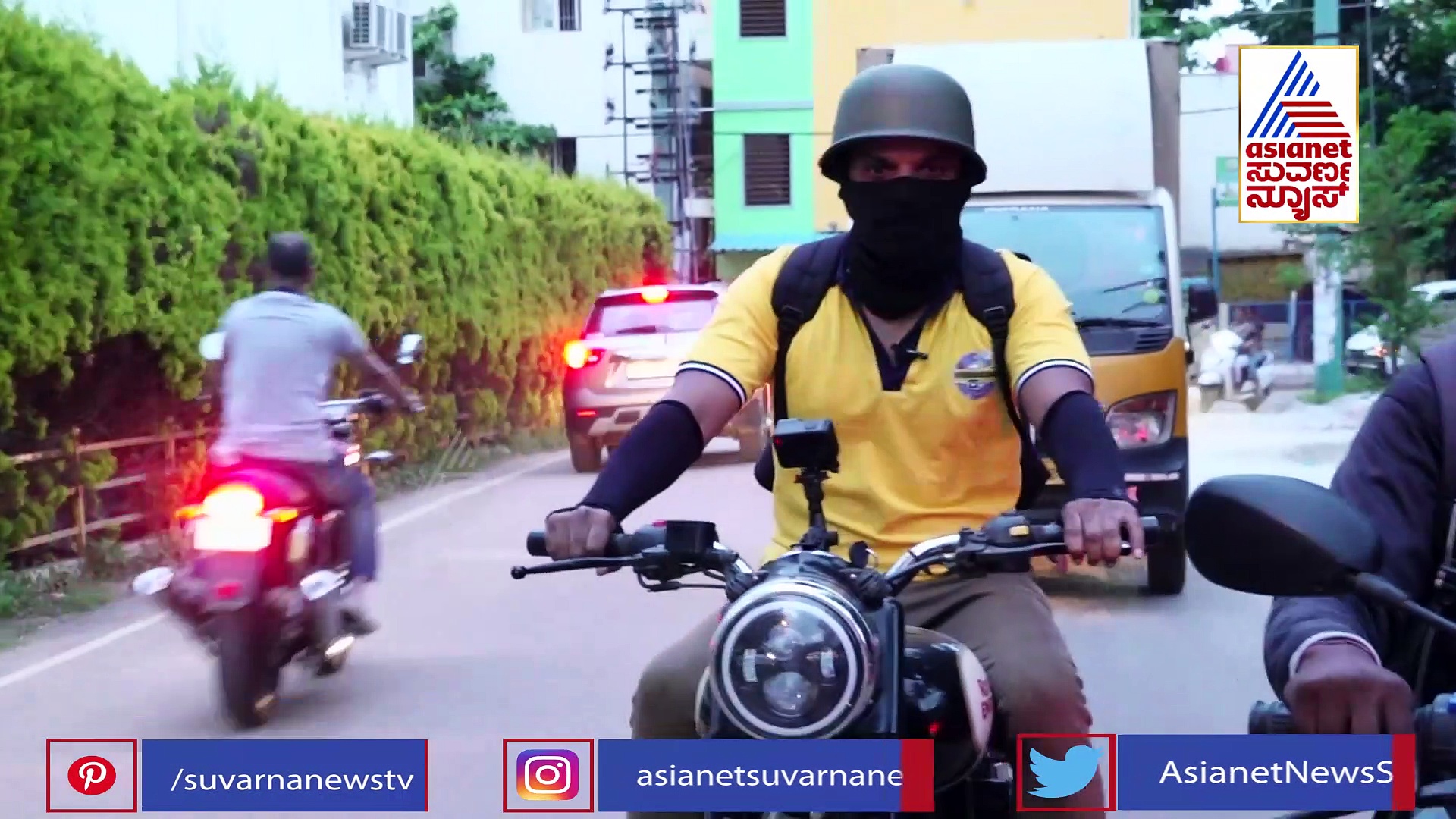 ಡೆಲಿವರಿ ಬಾಯ್‌ ಅಗಿ ಸತೀಶ್ ನೀನಾಸಂ; ಬಾಗಿಲು ತೆಗೆಯದೆ ಅವಿತುಕೊಂಡ ಹುಡುಗ!