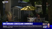 Canicule à lacanau