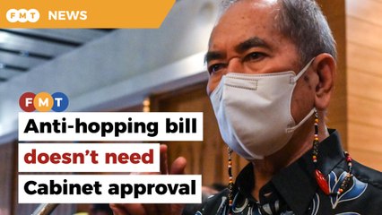 Much awaited anti-hopping bill doesn’t need Cabinet approval, says Wan Junaidi