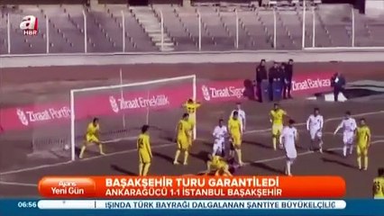 Ankaragücü 1-1 İstanbul Başakşehir 27.01.2015 - 2014-2015 Turkish Cup Group D Matchday 5