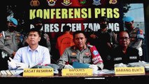 Konferensi Pers Kasus Pembunuhan Di Wilayah Hukum Polres Aceh Tamiang