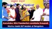 Karnataka: NDA Presidential candidate Draupadi Murmu meets BJP leaders at Bengaluru
