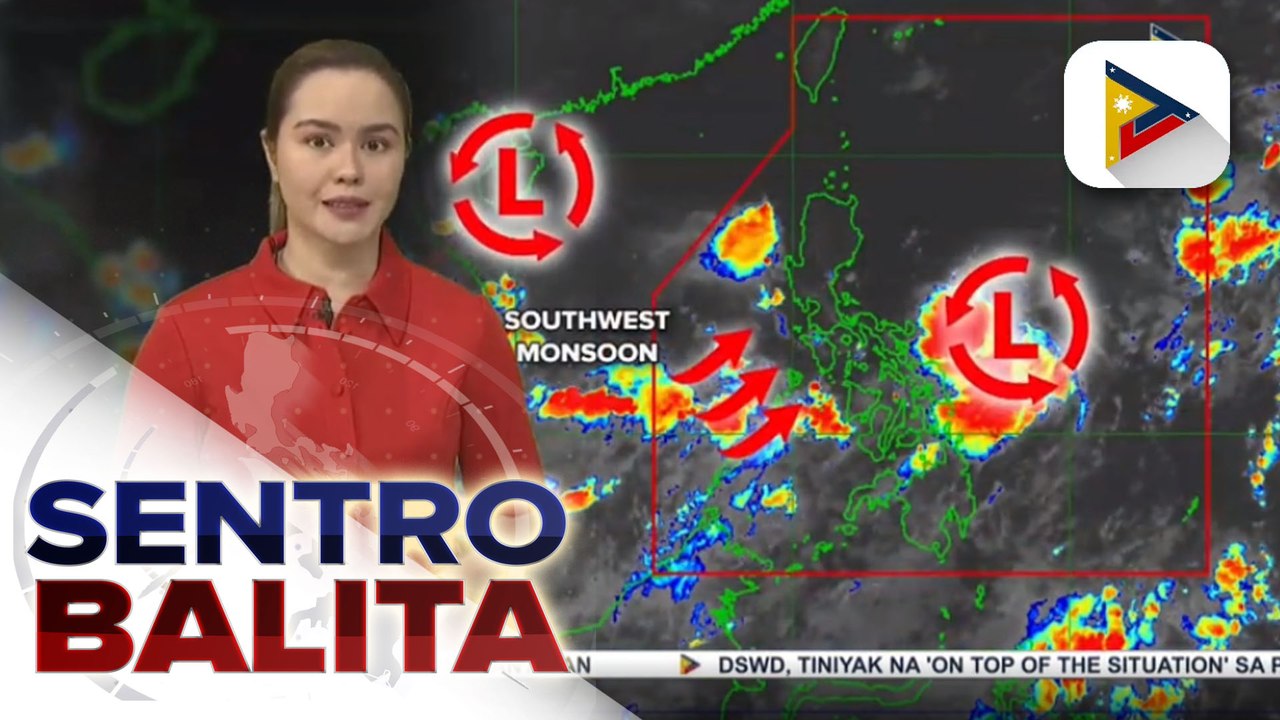 Hanging Habagat, humahatak at nagpalalakas sa LPA sa labas ng PAR; isa pang LPA, nasa loob ng PAR