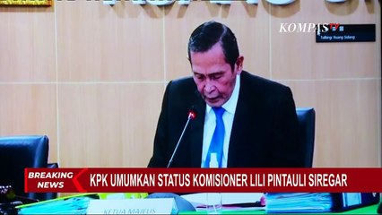 BREAKING NEWS - Dewas KPK: Lili Pintauli Mengundurkan Diri, Sidang Etik Dinyatakan Gugur