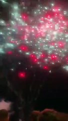 I fuochi d'artificio all'Isolotto in ricordo di Gabriele Vadalà