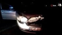 Zincirleme trafik kazasında 3 araç birbirine girdi; 8 yaralı