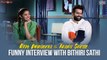 Ram Pothineni Krithi Shetty Funny Interview With Bithiri Sathi | The Warrior | Popper Stop Telugu