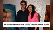 Mallika Sherawat And Rajat Kapoor Promote The Film ‘RkRkay’