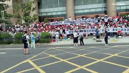 مظاهرات ضد الفساد في الصين وأنباء عن إصابات وسط المحتجين