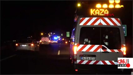 Balıkesir’de otomobil bariyere çarptı: 3 ölü, 2 yaralı