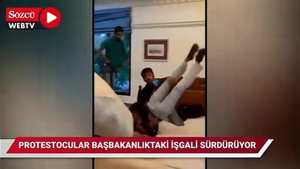 Sri Lanka'da protestocular başbakanlıktaki işgali sürdürüyor