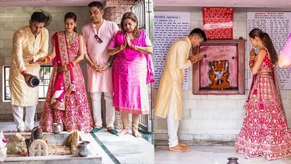 Payal Rohatgi Sangram Singh After Wedding Panchmeshwar Mahadev Mandir Darshan Viral | *Entertainment