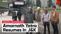 Amarnath Yatra resumes; 4,026 pilgrims leave Jammu for base camps