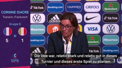 Frankreich-Trainerin lobt Team nach 5:1-Sieg