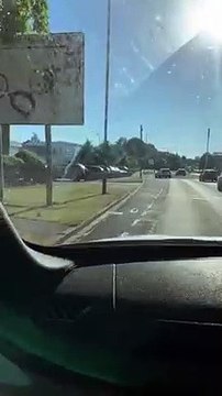 Woman filmed sprawling on bonnet of car as it drives through Doncaster