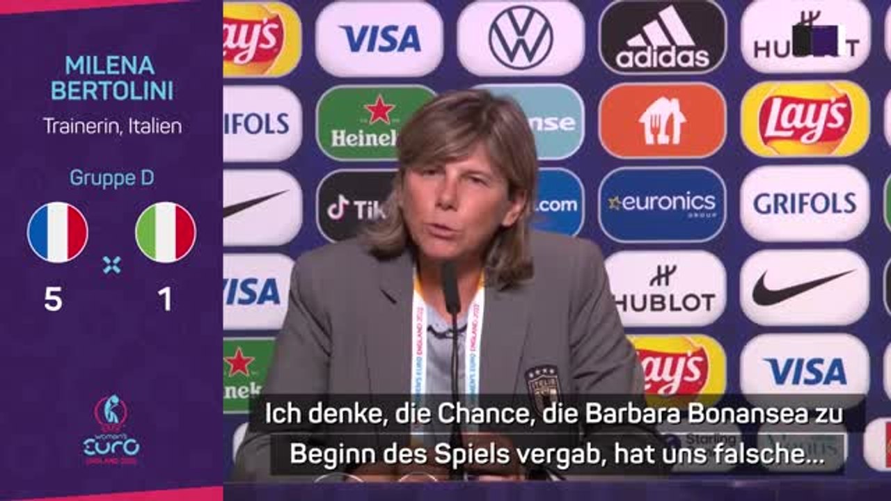 Bertolini nach klatsche: "nicht auf selbem niveau"