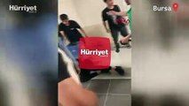 Bursa'da metro istasyonunda taciz iddiasına dayak