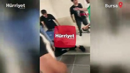 Bursa'da metro istasyonunda taciz iddiasına dayak